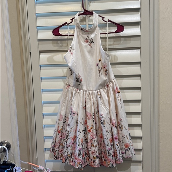Altar'd State Dresses & Skirts - Altar'd State Floral Halter Mini Dress